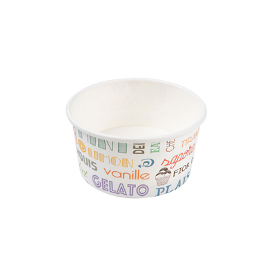 Pots à glaces imprimé 250cc ø8,7x5,2cm 2000pcs