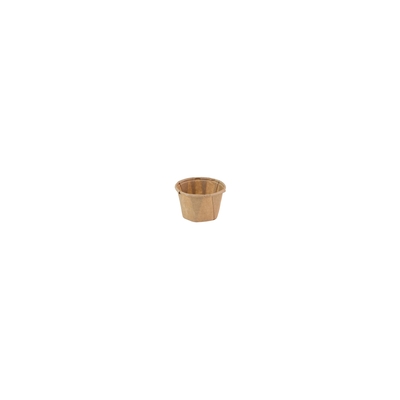 Sauce cup paper kraft 30ml ø44x27mm 2400 pcs