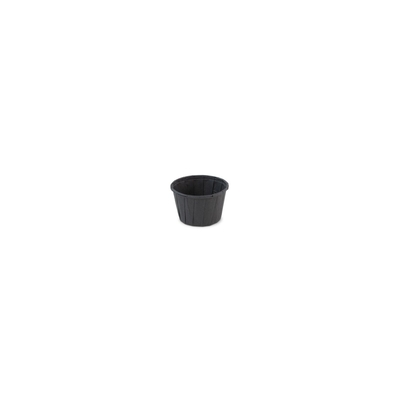 Sauspotje papier zwart 37ml ø5