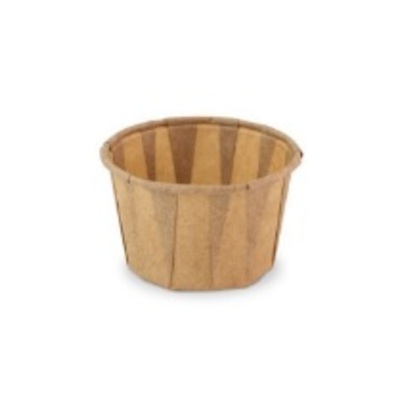 Pot à sauce papier kraft 60 ml - Ø 58 x 36 mm - 2400 pièces