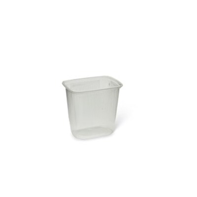 Bakje rechthoekig pp 500cc transparant 108x82x103mm 1000st - Inclusief FOST PLUS bijdrage