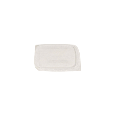 Lid for Rectangular PP Container Transparent 108x82mm 2000pcs
