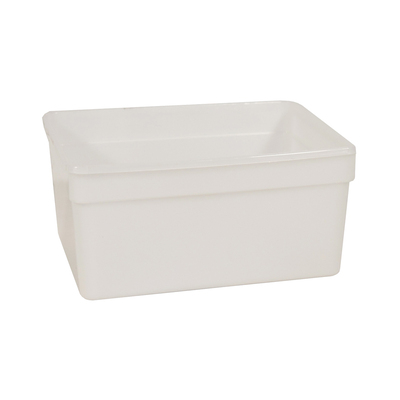 Boîte de soupe injection 2,5l blanche 100pcs
