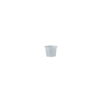 Sauspotje Rond Ps 30ml Transparant Ø45x30mm 2500st - Inclusief FOST PLUS bijdrage