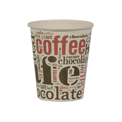 Koffiebeker Karton 180ml Standaardtekening 1000st