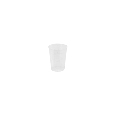 Gobelet 40ml transparant 1500pcs