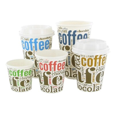 Lid for Coffee Cup White 180ml