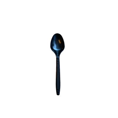 Reusable - Plastic Spoon 175mm Black PP 1000pcs