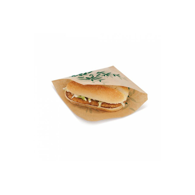 Sachet hamburger naturel - 16 x 16,5 cm - 500 pièces