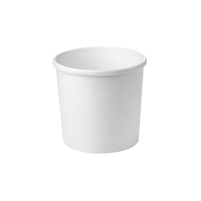 Container Soep/Saus Wit Karton 960cc Ø118x131mm 500st - Inclusief FOST PLUS bijdrage
