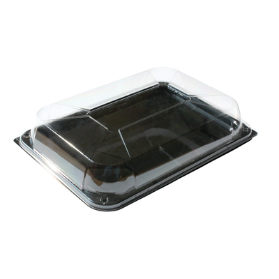 Black Rectangular Tray