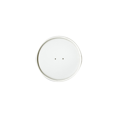 White Cardboard Lid for Soup/Sauce Container 480cc 500pcs