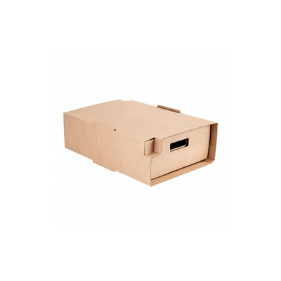 Cateringdoos Kraft Blanco 34x26,5x11,5cm 2-Delig 25st - Inclusief FOST PLUS bijdrage