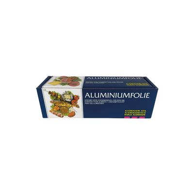 Papier aluminium 30cmx250m en cutterbox 12mµ