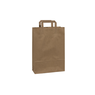 Carry Bag In Brown Kraft with
