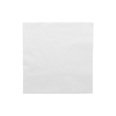Tissue napkin white