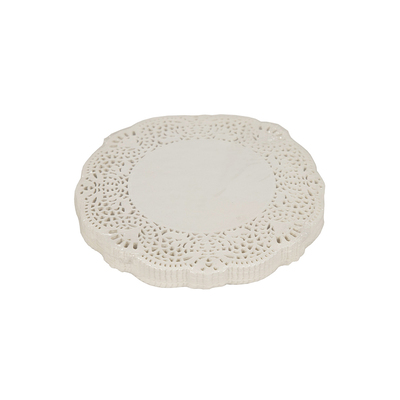 Napperon rond blanc 17cm 8x250pcs