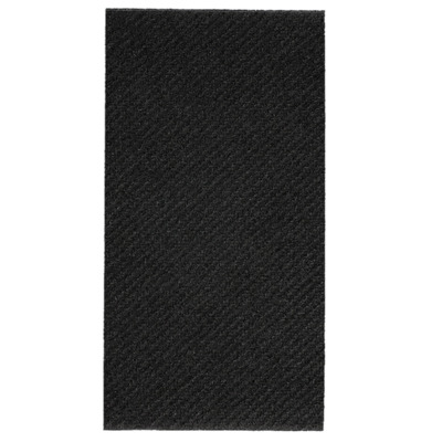 Serviette de table Airlaid noire XL 8-v 50x50cm 400pcs