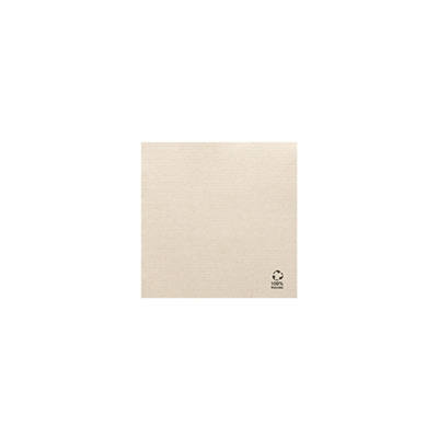 Dp Servet Eco Recycled - 33 x 33 cm - 2-ply - 1200 pieces - NATURAL