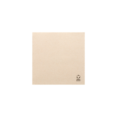 Dp Servet Eco Recycled - 39 x 39 cm - 1200 stuks - NATUREL