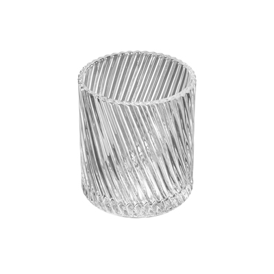 Relight bougeoir twist verre