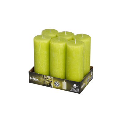 Rustic Pillar Candle 68x190mm
