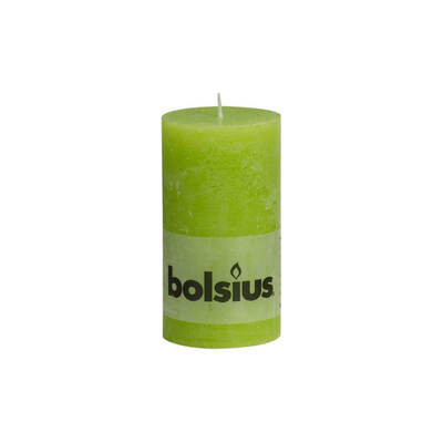 Bougie cylindrique 68x130mm durée de combustion 60h 6pcs