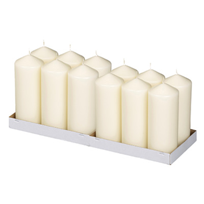 Ivory Pillar Candle 78x198mm