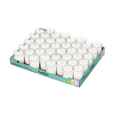 Relight Clear Cup Transparant Brandduur 16u 5x40st