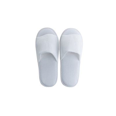 Slippers White Soft Open Toe Individually Packed 100 Pairs