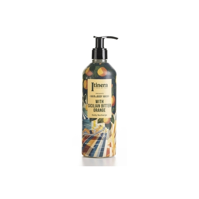 Itinera hair & body wash pompfles 370ml 18st