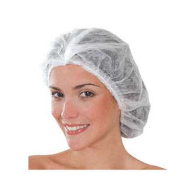 Mopcap Met Dubbele Elastiek 53cm 10x100st - WIT