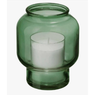 Relight Holder Sphere Olive Green - 6 pieces