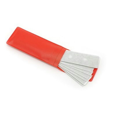Set of 10 replacement blades for Comet window scraper