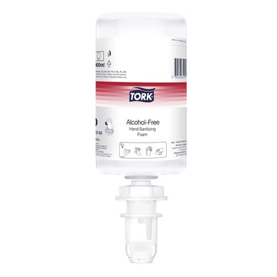 Tork Alc.vrij Schuimdes. 1L