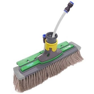 nLite Power borstel compleet - ongespleten borstelharen - GRIJS - 28 cm
(NUK28)