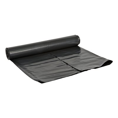 LD bag - 80 x 110 cm - T80 - 140 l - BLACK - roll 10 pieces