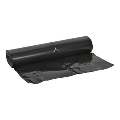LD bag - 80 x 85 cm - T30 - 100 l - BLACK - roll of 25 pieces