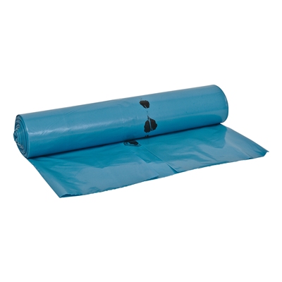 LD bag - 70 x 110 cm - T45 - 115 l - BLUE - roll of 25 pieces