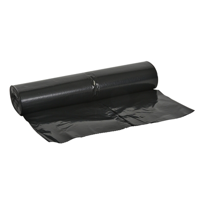 LD bag - 70 x 110 cm - T45 - 115 l - BLACK - roll of 25 pieces