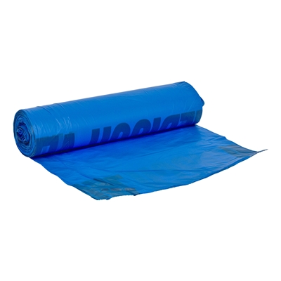HD bag - 70 x 110 - T30 - 115 l - BLUE - roll of 25 - with NON-RISK MEDICAL WASTE print