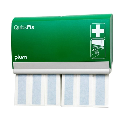 QuickFix plaster dispenser - includes 2 x 30 Detectable Long plasters