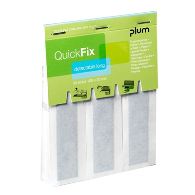 Detectable Long plasters for Q