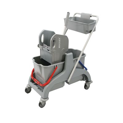 Moptrolley avec presse - 2 x 17 l