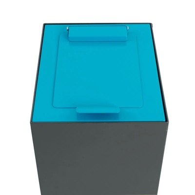 Closed lid for Bomabin Select Modus - 60 l - BLUE