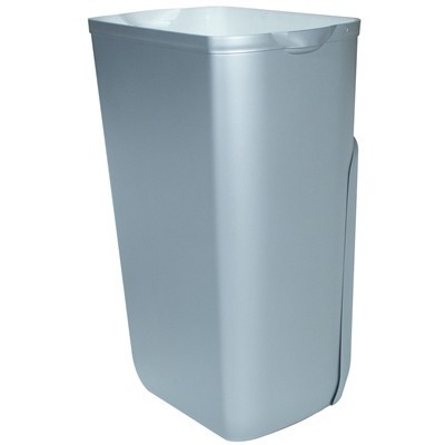 Lago Wand-afvalbak - 23 l - STEEL - zonder deksel