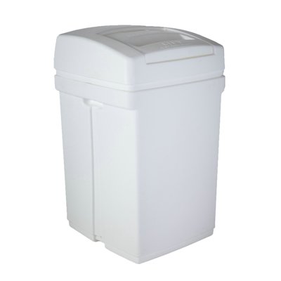 Incontinence pad bin - 70 l - WHITE