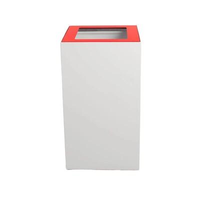 Bomabin Select Modus - 90 l - BLANC - couvercle ROUGE