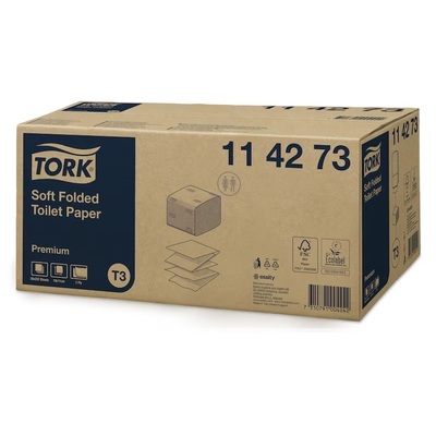 Tork Prem Toilet Folded 2pl