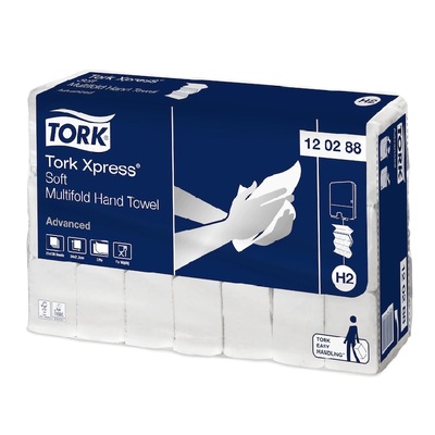 Tork Adv Xpress M-fold 2-lg
